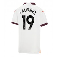 Manchester City Julian Alvarez #19 Udebanetrøje 2023-24 Kortærmet